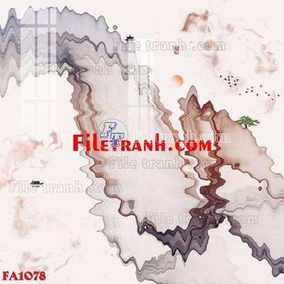 File gốc File gốc in bộ tranh decor treo tráng gương canvas FA1078 (thiết kế) độc quyền
