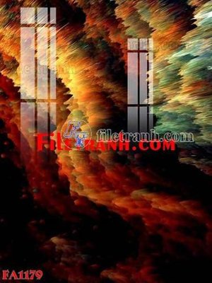 File tranh gốc File gốc in bộ tranh decor treo tráng gương canvas FA1179 chủ đề hiện đại