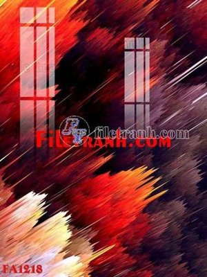 File ảnh gốc File gốc in bộ tranh decor treo tráng gương canvas FA1218 không vỡ nét