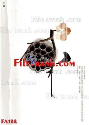 File in mica File gốc in bộ tranh decor treo tráng gương canvas FA122 (ảnh gốc) đẹp