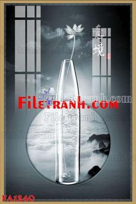 Tải file File gốc in bộ tranh decor treo tráng gương canvas FA1240 (gốc) làm file tranh quảng cáo