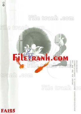 File tranh in tráng gương File gốc in bộ tranh decor treo tráng gương canvas FA125 (siêu nét)