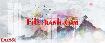 Ảnh gốc File gốc in bộ tranh decor treo tráng gương canvas FA1251 (độ nét cao) in mica