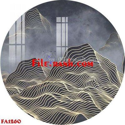 File gốc File gốc in bộ tranh decor treo tráng gương canvas FA1260 (chủ đề hiện đại) trang trí
