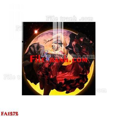 Download file File gốc in bộ tranh decor treo tráng gương canvas FA1272 (chuẩn in) chất lượng cao