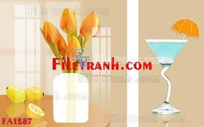 File tranh File gốc in bộ tranh decor treo tráng gương canvas FA1287 (gốc) chủ đề con người