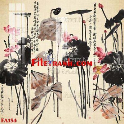 File gốc File gốc in bộ tranh decor treo tráng gương canvas FA134 (cho in UV) siêu nét