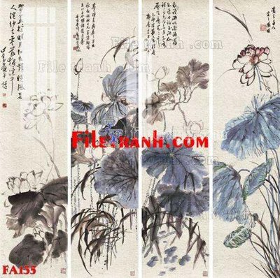 Hình ảnh gốc File gốc in bộ tranh decor treo tráng gương canvas FA135 (để in khổ lớn)