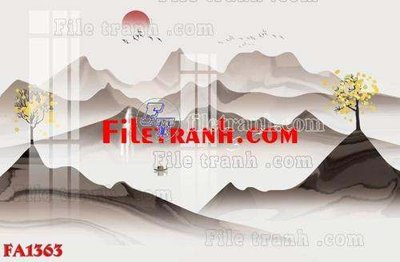 File tranh File gốc in bộ tranh decor treo tráng gương canvas FA1363 (gốc) chủ đề con người