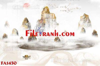 File tranh in tráng gương File gốc in bộ tranh decor treo tráng gương canvas FA1430 (siêu nét)