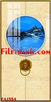 File in mica File gốc in bộ tranh decor treo tráng gương canvas FA1524 (bản gốc) sắc sảo