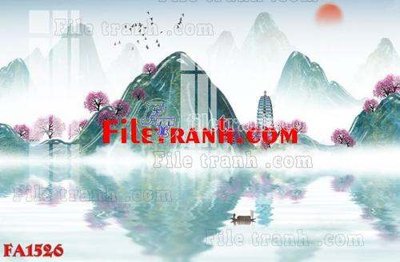 Tải file File gốc in bộ tranh decor treo tráng gương canvas FA1526 (gốc) làm file in ấn