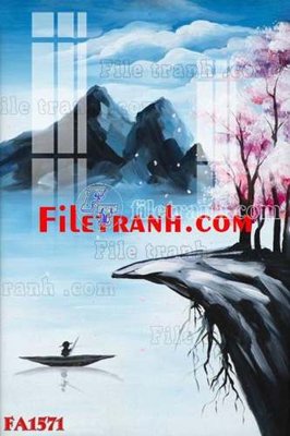 File tranh trang trí File gốc in bộ tranh decor treo tráng gương canvas FA1571 (tải file gốc)