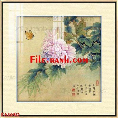 File tranh File gốc in bộ tranh decor treo tráng gương canvas FA1650 (bản gốc) treo phòng ăn