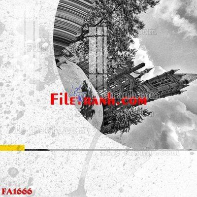 File gốc in ấn File gốc in bộ tranh decor treo tráng gương canvas FA1666 chất lượng vượt trội