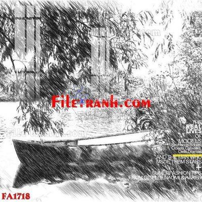 File gốc File gốc in bộ tranh decor treo tráng gương canvas FA1718 (PNG) không nền chất lượng