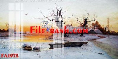 File tranh gốc File gốc in bộ tranh decor treo tráng gương canvas FA1972 (bản quyền) file PSD