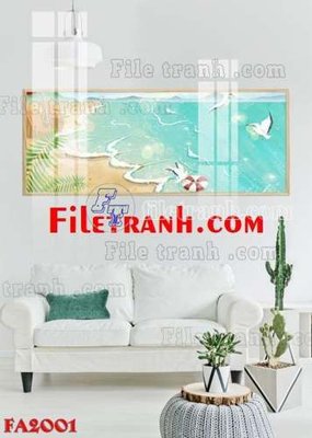 File gốc File gốc in bộ tranh decor treo tráng gương canvas FA2001 (vector) cho in ấn