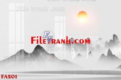 File in ấn chuyên nghiệp File gốc in bộ tranh decor treo tráng gương canvas FA201 (file gốc)