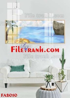 File gốc File gốc in bộ tranh decor treo tráng gương canvas FA2010 (in tráng gương) hiện đại