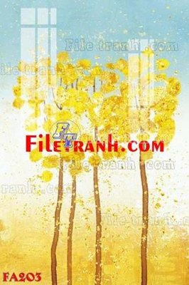 File tranh gốc File gốc in bộ tranh decor treo tráng gương canvas FA203 (bản đẹp) độc quyền