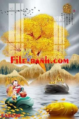 Download file gốc File gốc in bộ tranh decor treo tráng gương canvas FA2039 (độ nét cao)