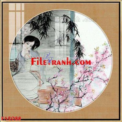 Cung cấp file tranh gốc File gốc in bộ tranh decor treo tráng gương canvas FA2088 độc quyền