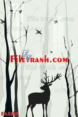 File gốc File gốc in bộ tranh decor treo tráng gương canvas FA2122 (phong cách) châu Âu