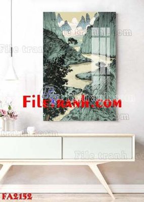 Mua file ảnh gốc File gốc in bộ tranh decor treo tráng gương canvas FA2152 (chất lượng cao)
