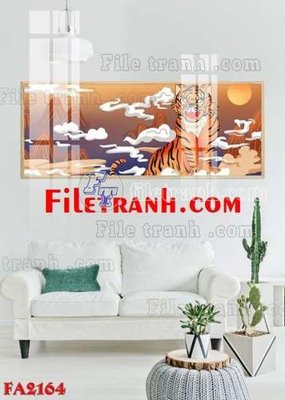 File gốc File gốc in bộ tranh decor treo tráng gương canvas FA2164 (in mica) cắt laser