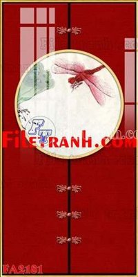 File in trần File gốc in bộ tranh decor treo tráng gương canvas FA2181 (file gốc) phong thủy