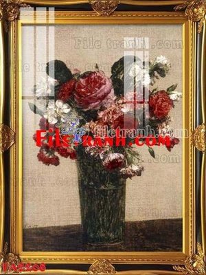 File tranh gốc File gốc in bộ tranh decor treo tráng gương canvas FA2268 (bản quyền) độc đáo