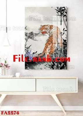Tải file File gốc in bộ tranh decor treo tráng gương canvas FA2274 (gốc) làm tranh trang trí