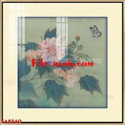 File in trần File gốc in bộ tranh decor treo tráng gương canvas FA2340 (bản gốc 3D) sống động