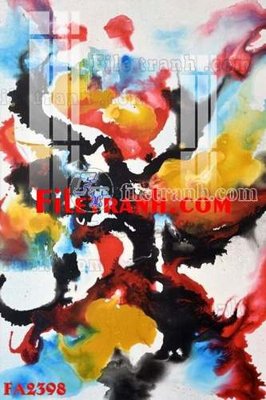 File tranh File gốc in bộ tranh decor treo tráng gương canvas FA2398 (gốc) in film