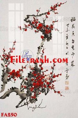 File tranh File gốc in bộ tranh decor treo tráng gương canvas FA250 (bản gốc) in canvas