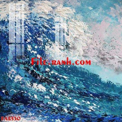 File tranh File gốc in bộ tranh decor treo tráng gương canvas FA2530 (bản gốc) in lụa 3D