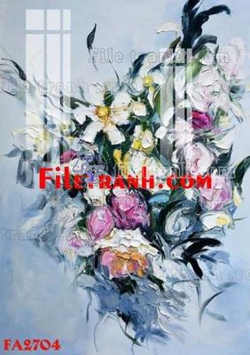 File gốc in ấn File gốc in bộ tranh decor treo tráng gương canvas FA2704 chuẩn màu CMYK