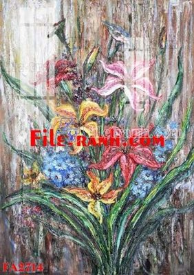 File in trần File gốc in bộ tranh decor treo tráng gương canvas FA2714 (bản gốc) đại dương