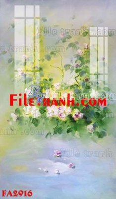 Chi tiết file ảnh File gốc in bộ tranh decor treo tráng gương canvas FA2916 sắc nét