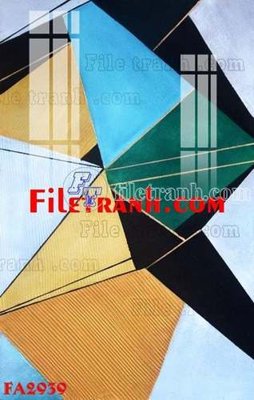 File tranh in trần 3D File gốc in bộ tranh decor treo tráng gương canvas FA2939 (ảnh gốc)