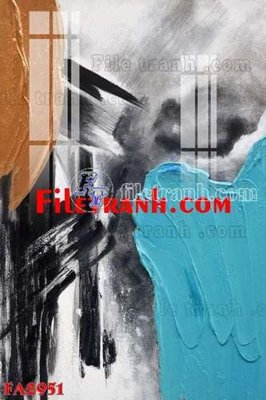 File tranh File gốc in bộ tranh decor treo tráng gương canvas FA2951 (gốc) in vải canvas