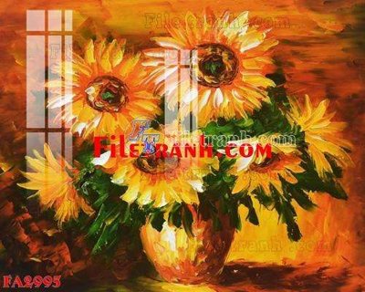 File in ấn File gốc in bộ tranh decor treo tráng gương canvas FA2995 chuyên nghiệp