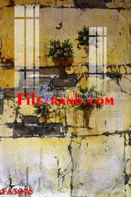Hình ảnh file gốc in lụa File gốc in bộ tranh decor treo tráng gương canvas FA3076