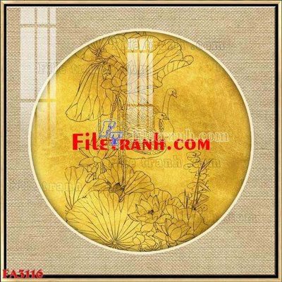 File gốc File gốc in bộ tranh decor treo tráng gương canvas FA3116 (in lụa) tranh thuận buồm