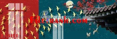 File tranh File gốc in bộ tranh decor treo tráng gương canvas FA3121 (gốc) in backlit film