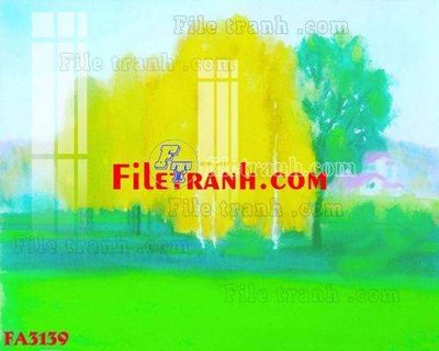 File in trần File gốc in bộ tranh decor treo tráng gương canvas FA3139 (bản gốc) bầu trời