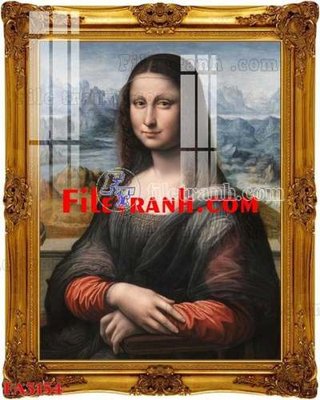 File tranh File gốc in bộ tranh decor treo tráng gương canvas FA3154 (file gốc) chủ đề phong thủy