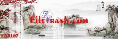File in lụa File gốc in bộ tranh decor treo tráng gương canvas FA3167 (phong cảnh) File gốc in bộ tranh decor treo tráng gương canvas FA3167
