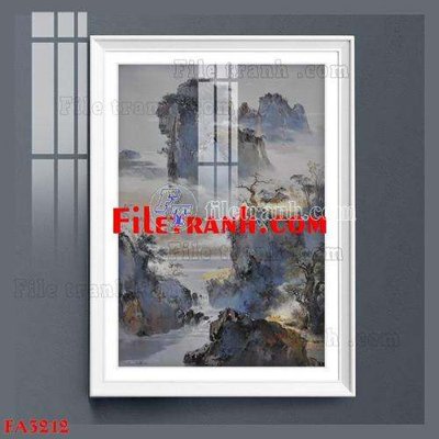File tranh File gốc in bộ tranh decor treo tráng gương canvas FA3212 (gốc) chủ đề tĩnh vật